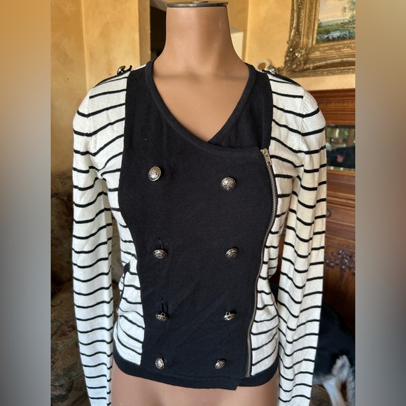 Forever 21 Sweaters - Y2K Forever 21 Nautical Military Inspired Cardigan